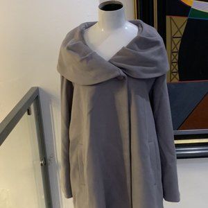 Cinzia Rocca Virgin Wool & A-Line Coat